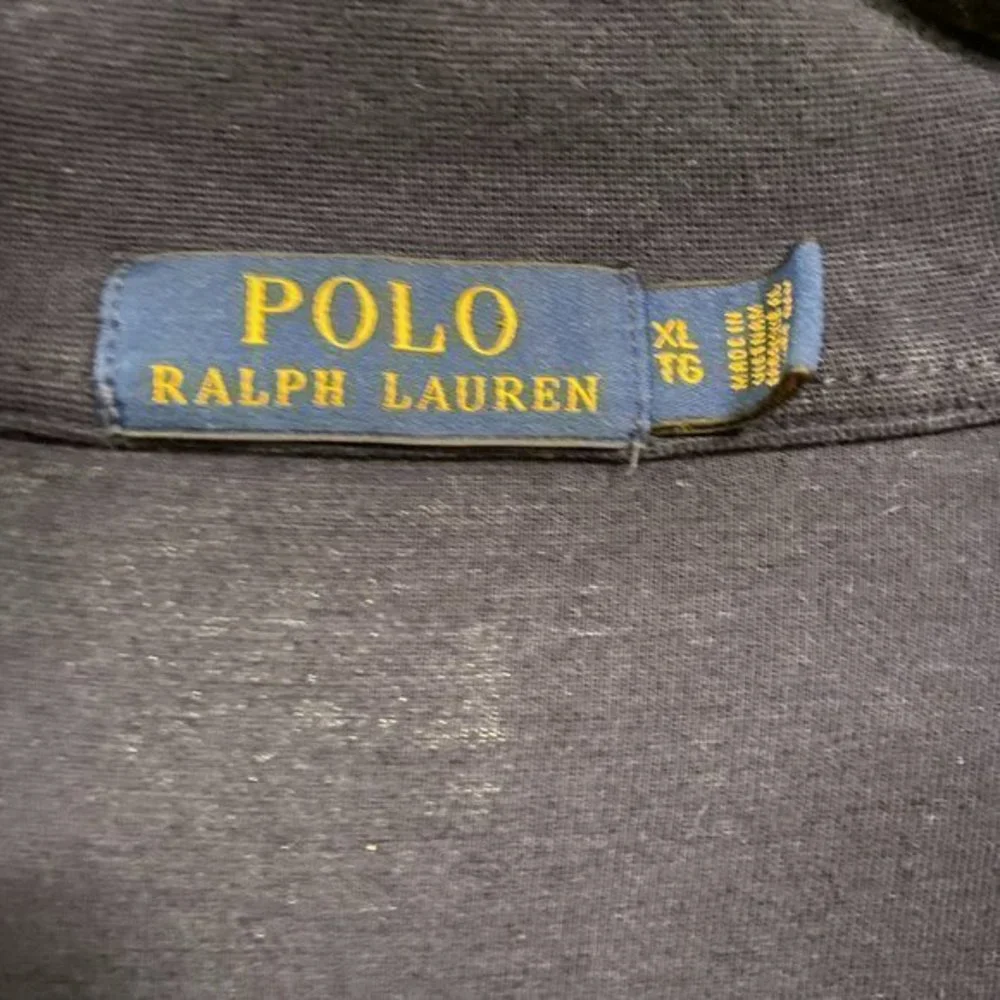 Polo Ralph Lauren Navy Blue 1/4‎ Zip Pullover Men's XL